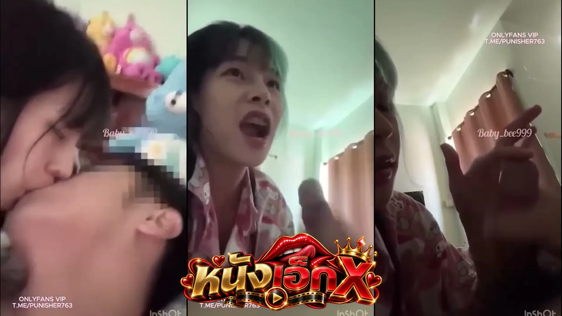 คลิปโป๊ Baby_bee999 เงี่ยนจัดตื่นเช้าจับควยอมก่อนเย็ดทันที
